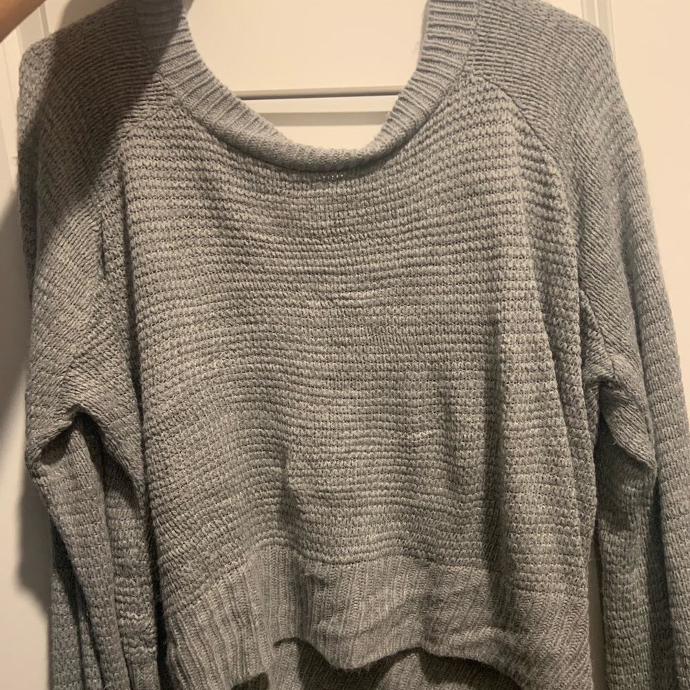 Grey sweater
